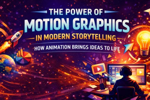 The Power of Motion Graphics in Modern Storytelling How Animation Brings Ideas to Life