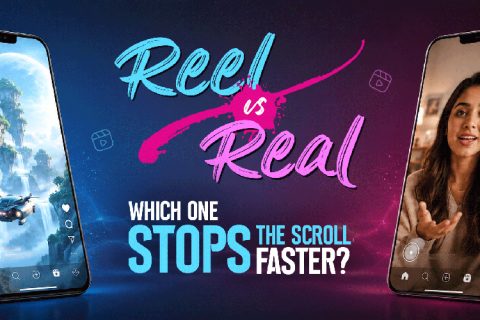 Real vs AI Reels: Which One Stops the Scroll Faster?